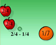 oktat - Fruit shoot fraction subtraction