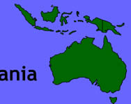 oktat - Map game Oceania